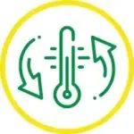 Thermometer with Arrows